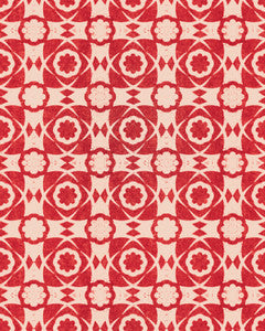 AEGEAN TILES Red Wallpaper (WP30052) by Mind The Gap