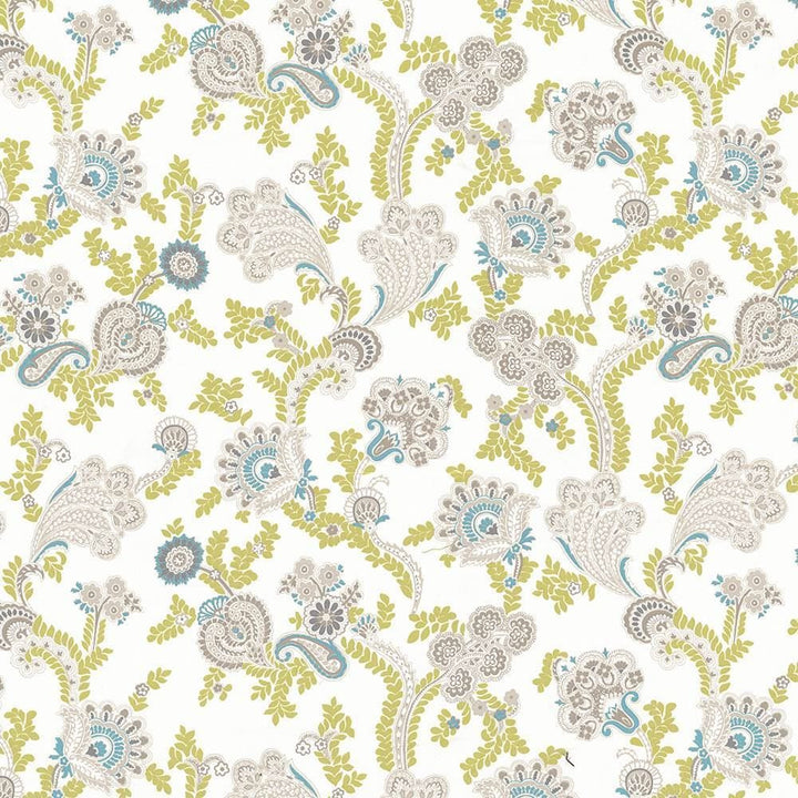 Afton Garden Aqua by Kasmir Fabric 1427 100% Cotton
 TURKEY Not Tested </p><p>Repeat: Horizontal: 27 2/8 inches and Vertical: 25 2/8 inches 55 - Fabric Carolina -