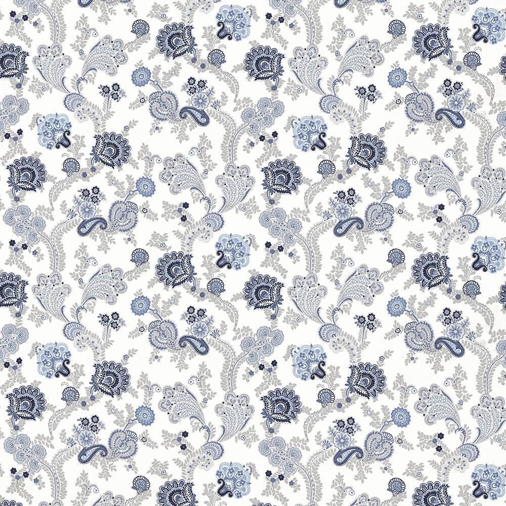 Afton Garden Pacific  by Kasmir Fabric See sample 100% Cotton
 TURKEY Not Tested </p><p>Repeat: Horizontal: 27 2/8 inches and Vertical: 25 2/8 inches 55  - Fabric Carolina -
