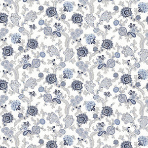 Afton Garden Pacific by Kasmir Fabric