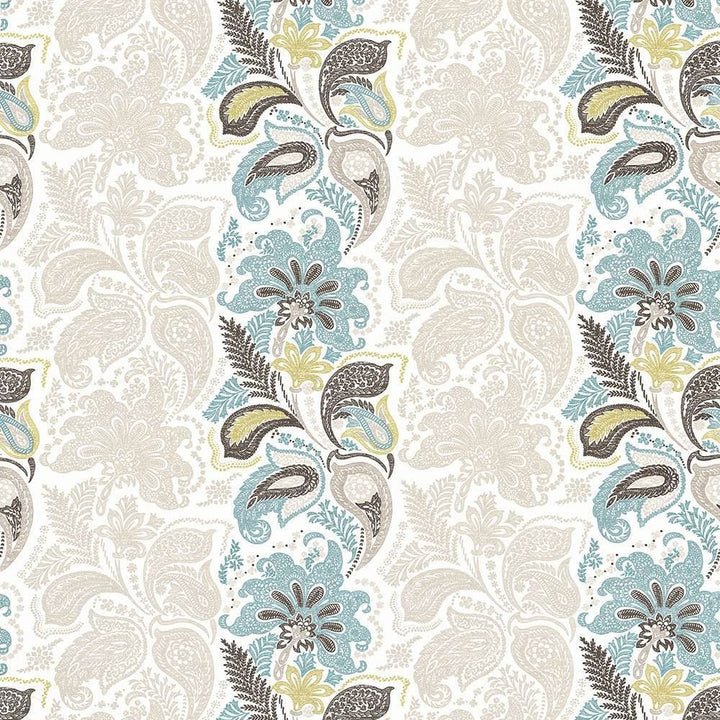 Afton Stripe Aqua by Kasmir Fabric 1427 100% Cotton
 TURKEY Not Tested </p><p>Repeat: Horizontal: 27 2/8 inches and Vertical: 25 2/8 inches 55 - Fabric Carolina -