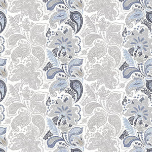 Afton Stripe Pacific by Kasmir Fabric