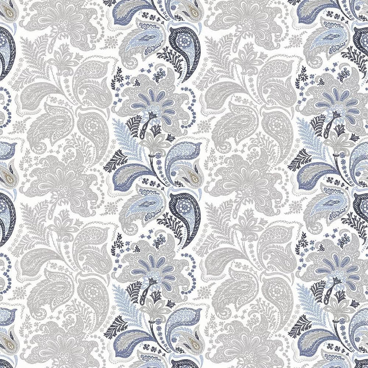 Afton Stripe Pacific by Kasmir Fabric 1427 100% Cotton
 TURKEY Not Tested </p><p>Repeat: Horizontal: 27 2/8 inches and Vertical: 25 2/8 inches 55 - Fabric Carolina -