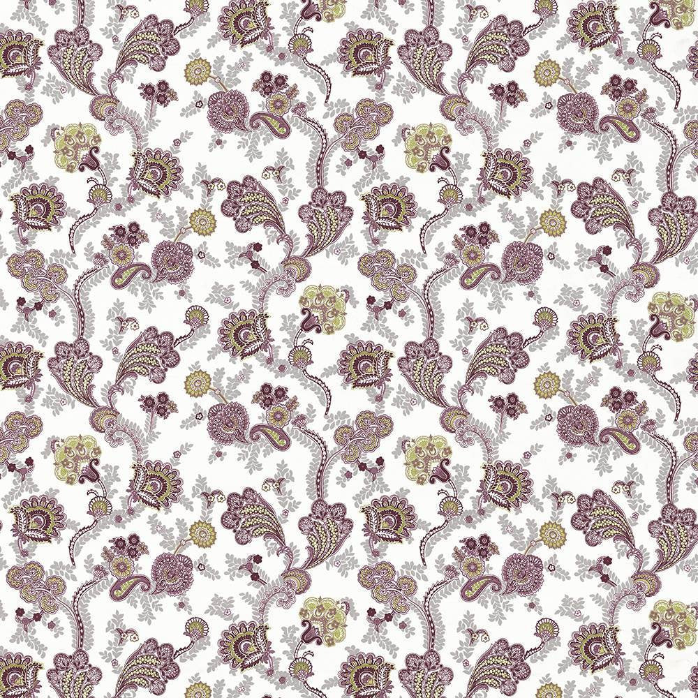 Afton Garden Damson by Kasmir Fabric 1427 100% Cotton
 TURKEY </p><p>Repeat: Horizontal: 27 2/8 inches and Vertical: 25 2/8 inches 55 - Fabric Carolina -