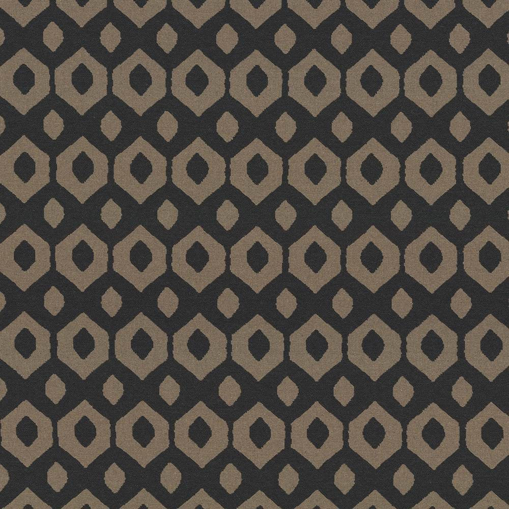 Agador Onyx by Kasmir Fabric 1438 75% Cotton
25% Acrylic
 USA </p><p>Repeat: Horizontal: 9 inches and Vertical: 9 4/8 inches 54 - 57 - Fabric Carolina -