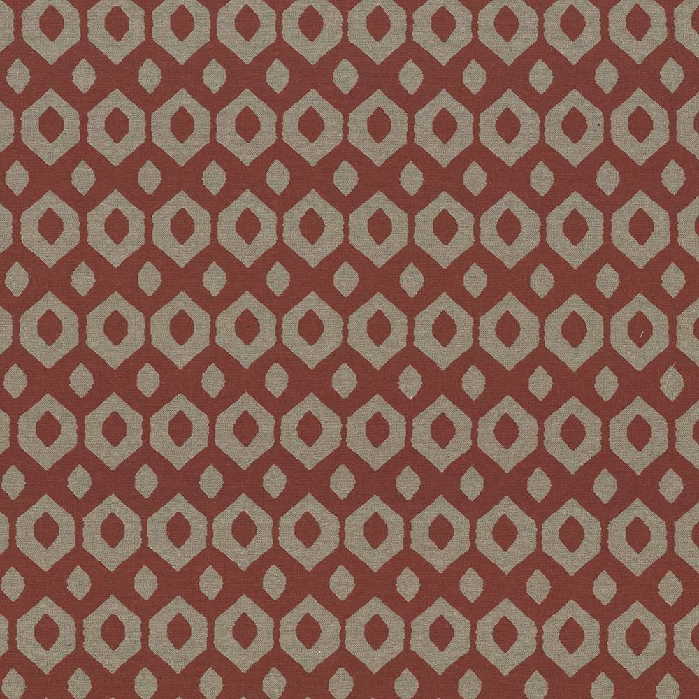 Agador Rust by Kasmir Fabric 1440 75% Cotton 25% Acrylic USA 15,000 Wyzenbeek Double Rubs H: 9 inches, V:9 4/8 inches 54 - 57 - Fabric Carolina - Kasmir