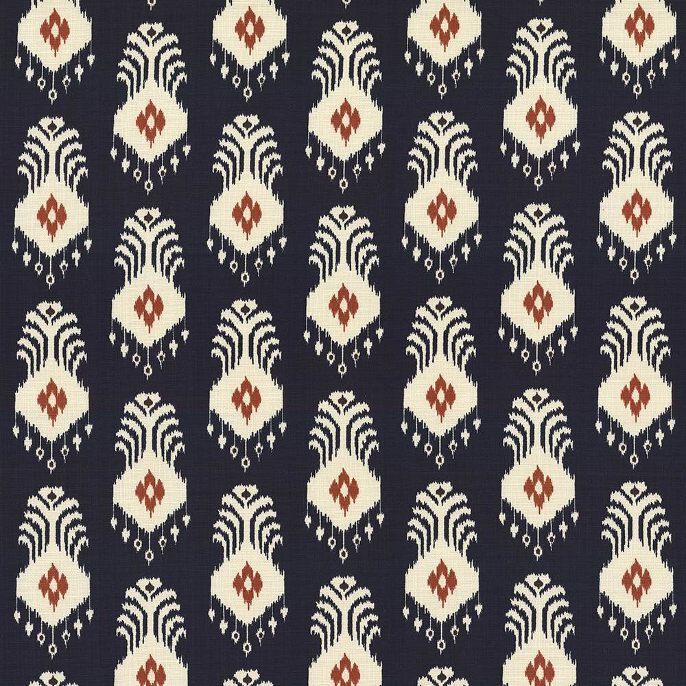 Agazzi Indigo by Kasmir Fabric 1436 100% Cotton
 INDONESIA </p><p>Repeat: Horizontal: 9 inches and Vertical: 9 inches 54 - 55 - Fabric Carolina -