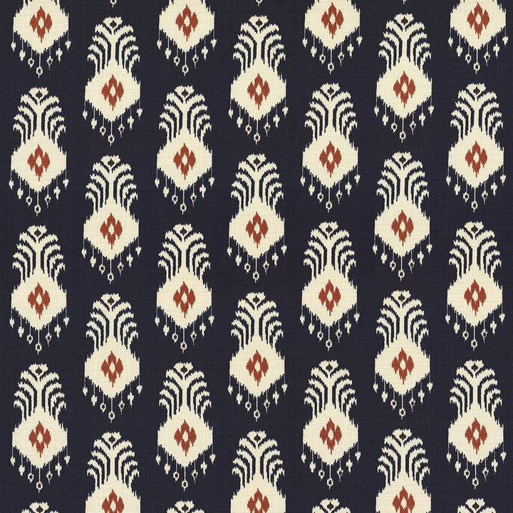 Agazzi Indigo by Kasmir Fabric 1436 100% Cotton
 INDONESIA </p><p>Repeat: Horizontal: 9 inches and Vertical: 9 inches 54 - 55 - Fabric Carolina -