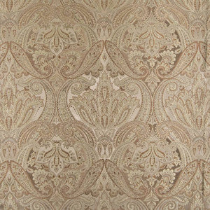 Akbar Paisley Oak by Kasmir Fabric