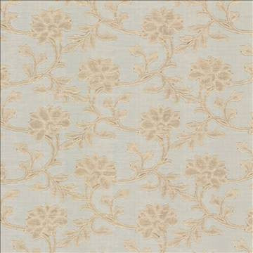 Alcedo Cream by Kasmir Fabric 5012 100% Polyester CHINA Not Tested H: 14 inches, V: 15 2/8 inches 113 - 114 - Fabric Carolina - Kasmir