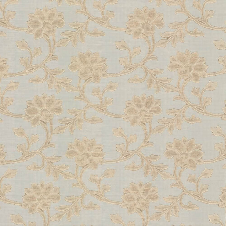 Alcedo Cream by Kasmir Fabric 5012 100% Polyester
 CHINA Not Tested Horizontal: 14 inches and Vertical: 15 2/8 inches 113 - Fabric Carolina -