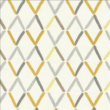 Aldwych Trellis Canary by Kasmir Fabric 1434 88% Polyester 12% Cotton Embroidery Contents 100% Polyester INDIA Not Tested H: 17 2/8 inches, V: 9 inches 51 - 56 - Fabric Carolina - Kasmir