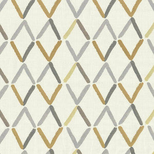 Aldwych Trellis Canary by Kasmir Fabric