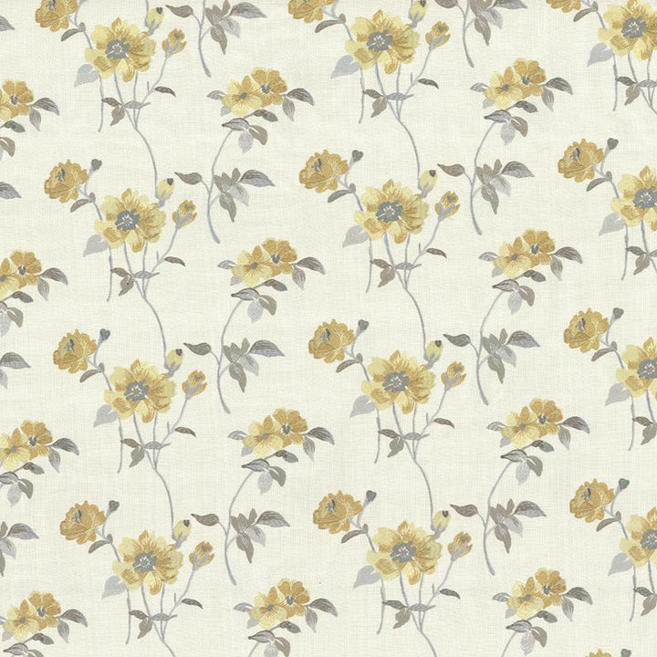 Aldwych Garden Canary by Kasmir Fabric 1434 88% Polyester
12% Cotton
Embroidery
100% Polyester
 INDIA </p><p>Repeat: Horizontal: 13 inches and Vertical: 9 2/8 inches 51 - 56 - Fabric Carolina -