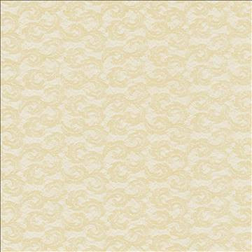 Alencon Flax by Kasmir Fabric 1444 100% Polyester GERMANY - H: 6 1/8 inches, V: 3 3/8 inches 118 - 119 - Fabric Carolina - Kasmir