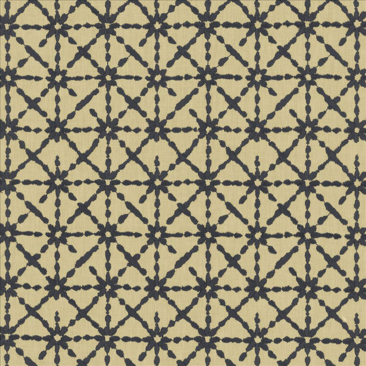Alesia Indigo by Kasmir Fabric 1456 50% Cotton
50% Polyester
 INDIA </p><p>Repeat: Horizontal: 4 3/8 inches and Vertical: 6 3/8 inches 55 - Fabric Carolina -