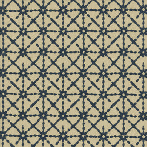 Alesia Indigo by Kasmir Fabric