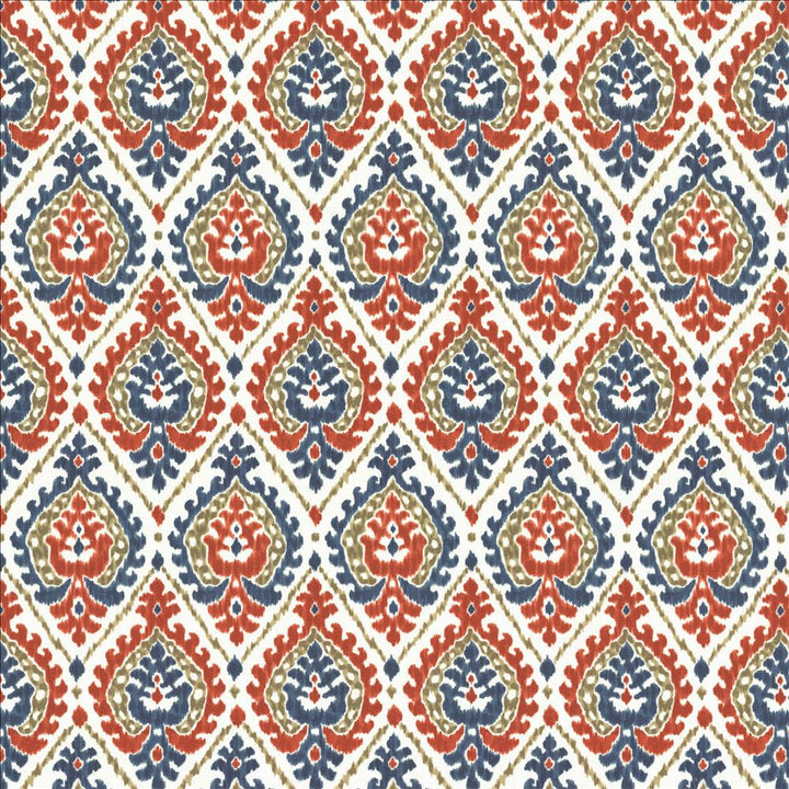 Alluring Americana by Kasmir Fabric 1468 100% Cotton
 SPAIN </p><p>Repeat: Horizontal: 6 6/8 inches and Vertical: 13 4/8 inches 54 - Fabric Carolina -