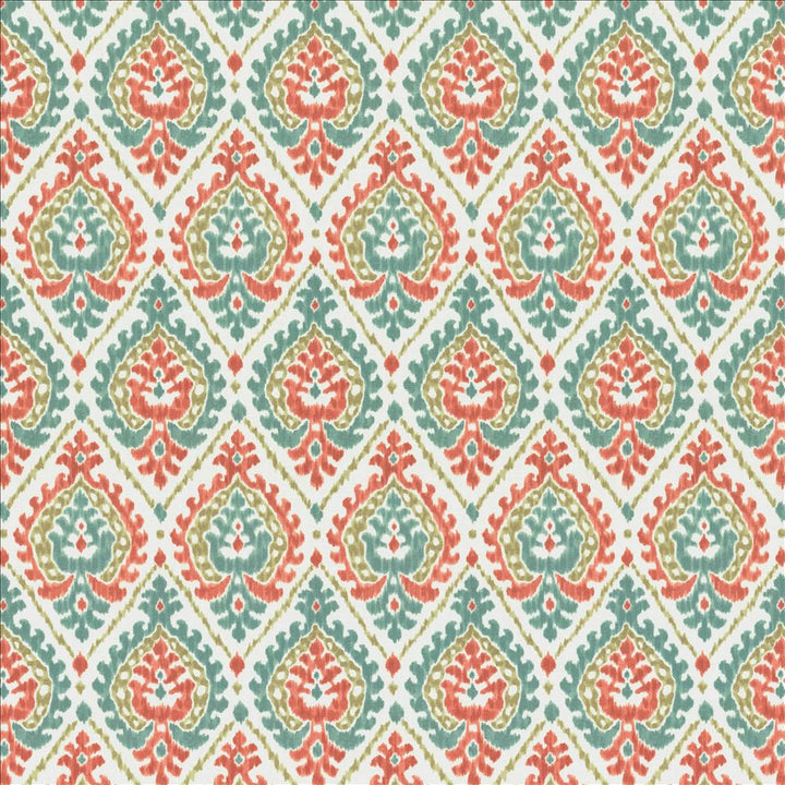 Alluring Coral by Kasmir Fabric 1468 100% Cotton
 SPAIN 30,000 Wyzenbeek Double Rubs </p><p>Repeat: Horizontal: 6 6/8 inches and Vertical: 13 4/8 inches 54 - Fabric Carolina -