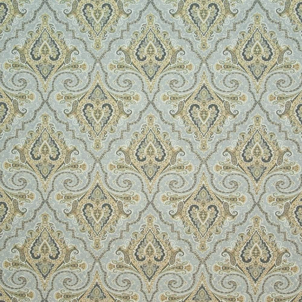 Almazar Paisley Pumice by Kasmir Fabric 1402 100% Cotton
 PERU 30,000 Wyzenbeek Double Rubs Horizontal: 13 4/8 inches and Vertical: 13 4/8 inches 54 - Fabric Carolina -