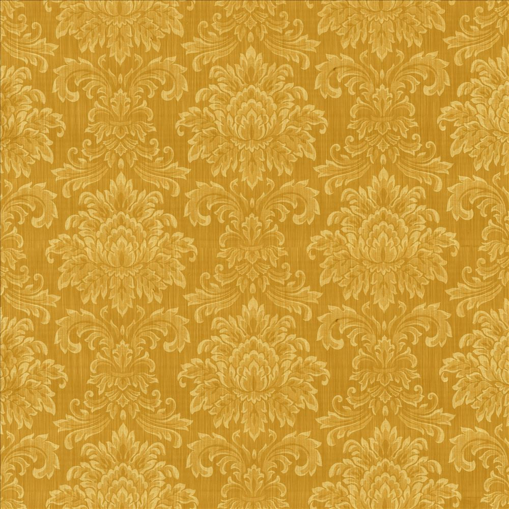 Altamonte Gold by Kasmir Fabric 1434 100% Cotton USA 33,000 Wyzenbeek Double Rubs Horizontal: 27 inches and Vertical: 27 inches 54 - Fabric Carolina -