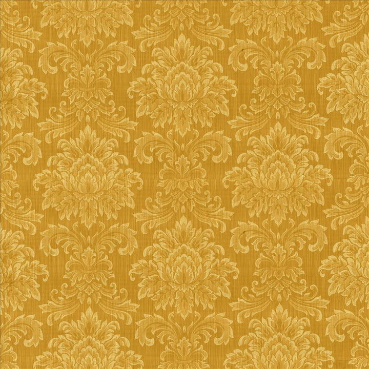 Altamonte Gold by Kasmir Fabric 1434 100% Cotton USA 33,000 Wyzenbeek Double Rubs Horizontal: 27 inches and Vertical: 27 inches 54 - Fabric Carolina -