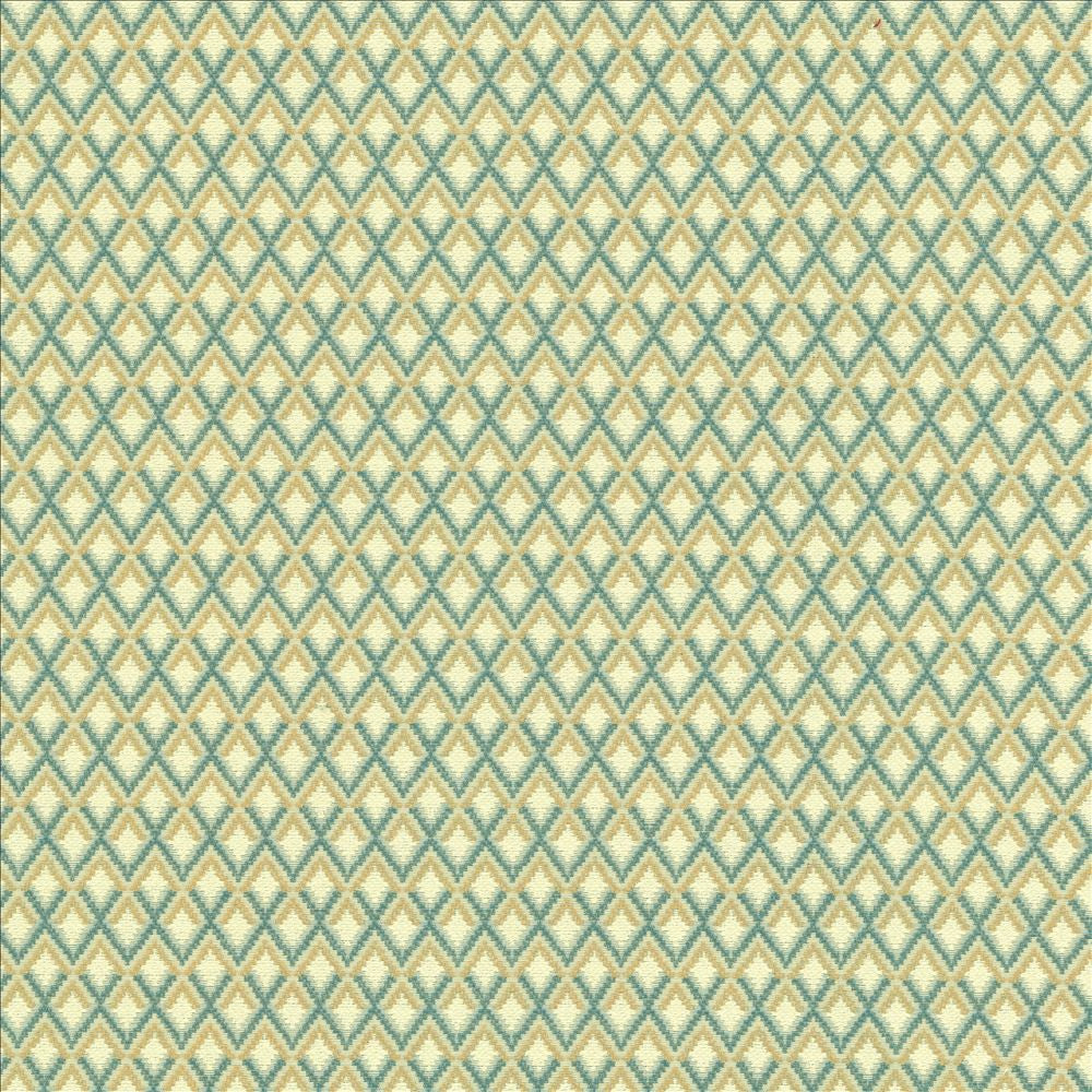Altitude Seaglass by Kasmir Fabric 5124 55% Polyester
45% Cotton
 CHINA </p><p>Repeat: Horizontal: 6/8 inches and Vertical: 1 2/8 inches 54 - Fabric Carolina -