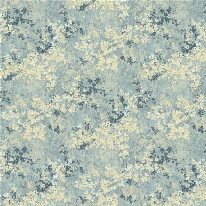 Always Dreaming Azure by Kasmir Fabric 1454 100% Cotton
 INDIA 20,000 Wyzenbeek Double Rubs Horizontal: 27 2/8 inches and Vertical: 26 6/8 inches 54 - Fabric Carolina -