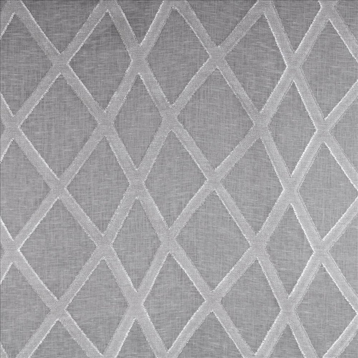 Alyeska Silver  by Kasmir Fabric 1475 39% Linen 35% Polyester 26% Rayon  TURKEY  </p><p>Repeat: Horizontal: 9 6/8 inches and Vertical: 7 6/8 inches 55  - Fabric Carolina -
