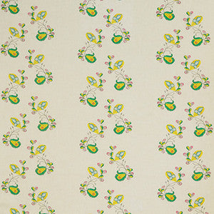 Psycho Sprig Tropical Yellow by Kravet Couture Fabric