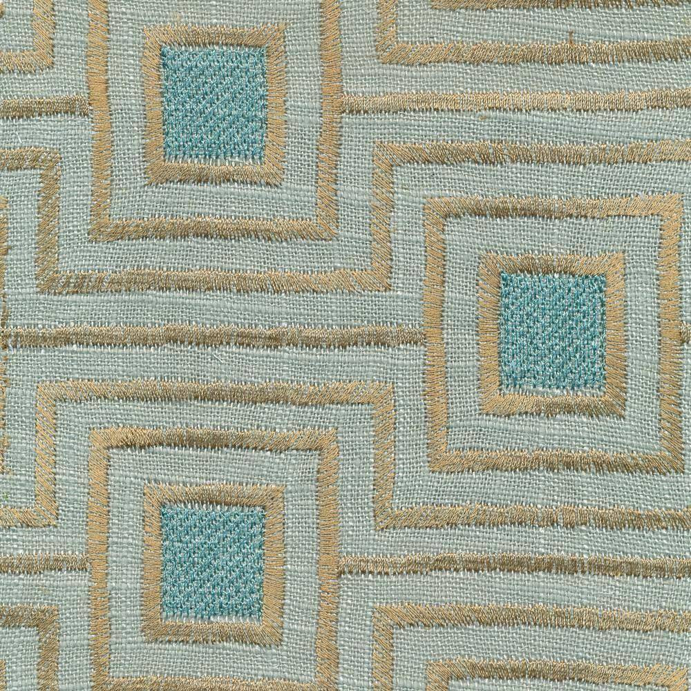 Amazed Misty Blue by Kasmir Fabric 1388 66% Rayon 34% Linen CHINA 6,000 Wyzenbeek Double Rubs H: 3 4/8 inches, V:5 6/8 inches 55 - Fabric Carolina - Kasmir