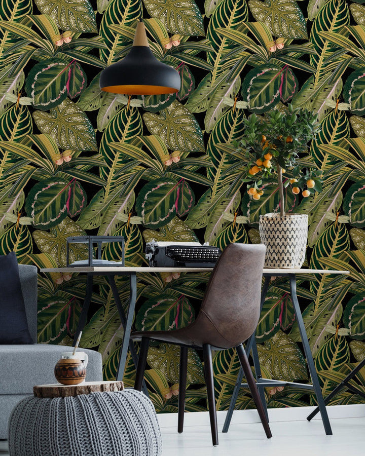 Amazonia Wallpaper by Mind the Gap Designer Wallpaper PREMIUM DESIGNER WALLPAPER COLLECTION Non-woven Made in Europe Paste the wall 3 rolls x 20.5 x 3.25 yards - Swanky Fabrics -