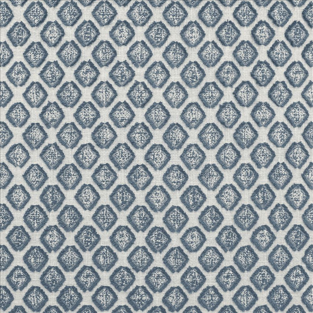 Amberlyn Denim by Kasmir Fabric 1472 86% Cotton
14% Polyester
 INDIA Not Tested </p><p>Repeat: Horizontal: 1 6/8 inches and Vertical: 2 inches 54 - Fabric Carolina -