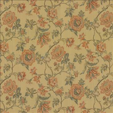 Amberlyn Floral Sunshine by Kasmir Fabric 8000 55% Polyester 45% Rayon CHINA 30,000 Wyzenbeek Double Rubs H: 28 4/8 inches, V: 21 inches 54 - 56 - Fabric Carolina - Kasmir