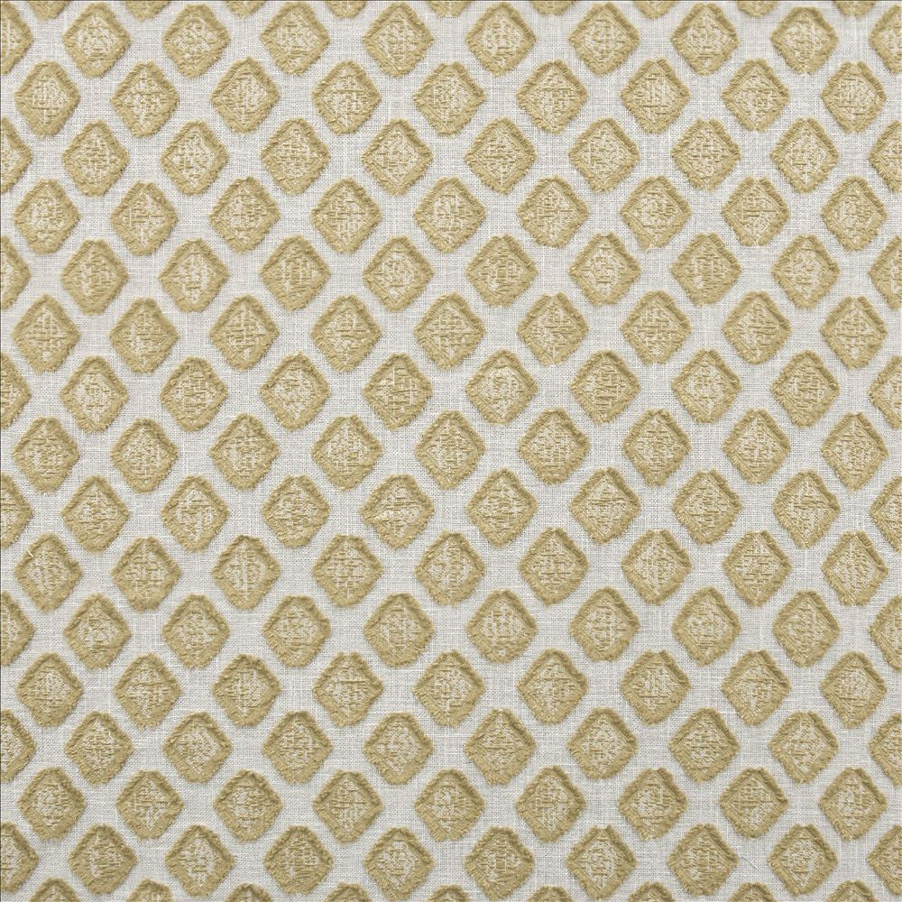 Amberlyn Gold by Kasmir Fabric 1470 86% Cotton
14% Polyester
 INDIA Not Tested </p><p>Repeat: Horizontal: 1 6/8 inches and Vertical: 2 inches 54 - Fabric Carolina -