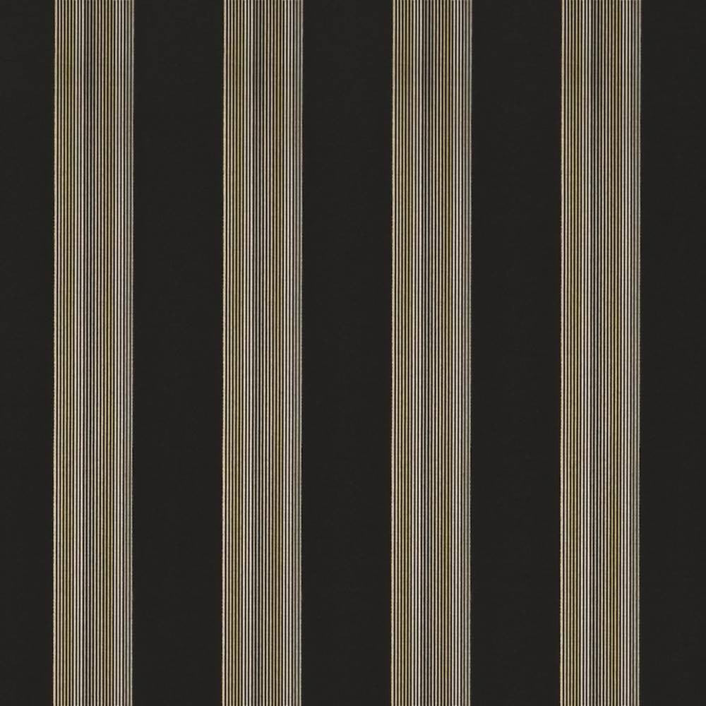 Ambiante Stripe Caviar by Kasmir Fabric 1383 51% Cotton 49% Polyester TAIWAN 51,000 Wyzenbeek Double Rubs H: 4 4/8 inches, V:4 6/8 inches 54 - Fabric Carolina - Kasmir