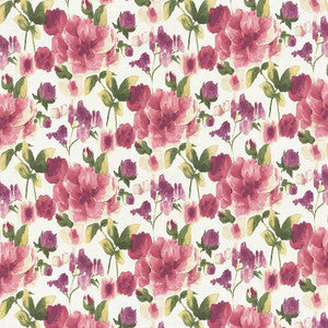 Ambrose Garden Raspberry by Kasmir Fabric