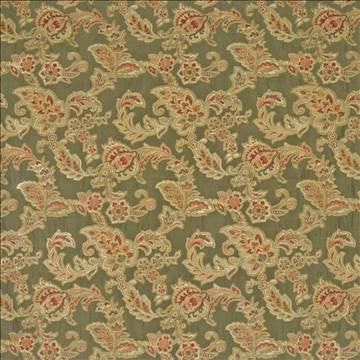 Amesbury Garden Loden by Kasmir Fabric 1371 65% Rayon 35% Polyester CHINA 48,000 Wyzenbeek Double Rubs H: 13 7/8 inches, V: 27 inches 55 - Fabric Carolina - Kasmir