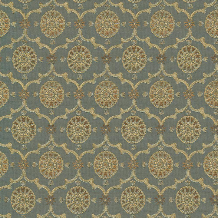 Amesbury Trellis Haze by Kasmir Fabric 1371 66% Rayon 34% Polyester CHINA 43,000 Wyzenbeek Double Rubs H: 3 inches, V:3 6/8 inches 58 - Fabric Carolina - Kasmir