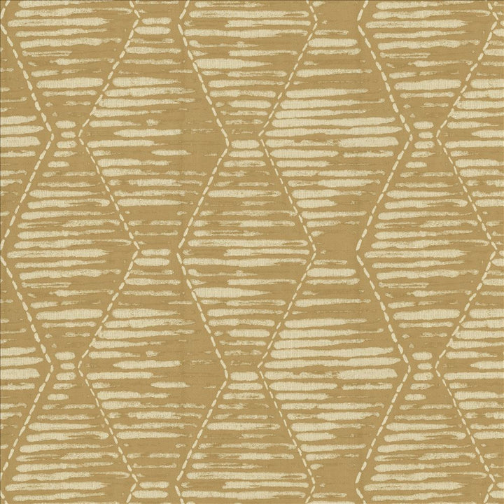 Among Friends Gold Leaf by Kasmir Fabric 5153 100% Polyester TURKEY 40,000 Wyzenbeek Double Rubs Horizontal: 14 inches and Vertical: 9 inches 54 - Fabric Carolina -