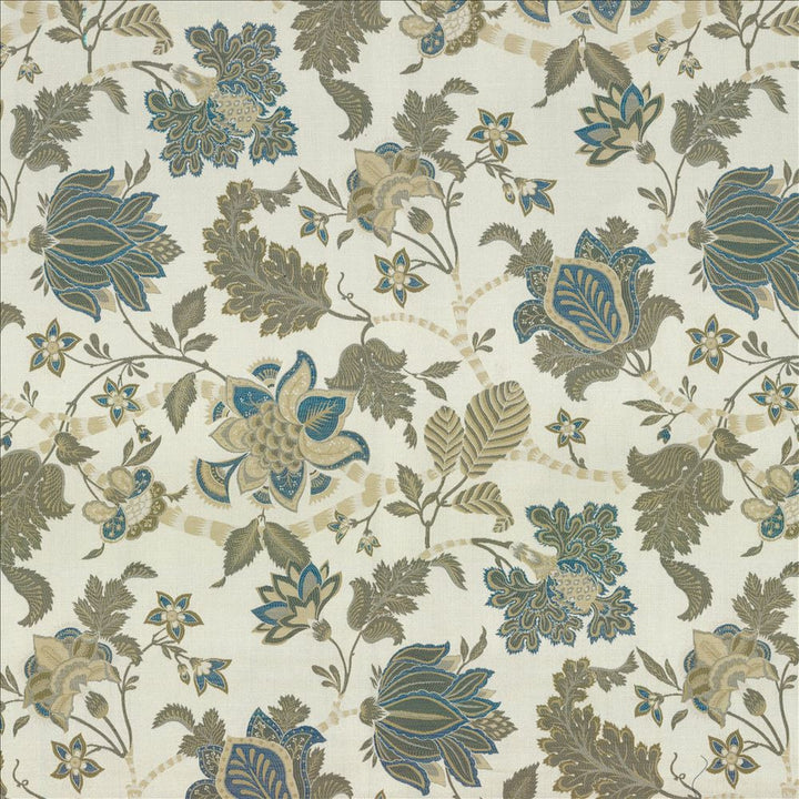 Amoroso Floral Natural by Kasmir Fabric 8003 55% Polyester
45% Viscose
 CHINA 30,000 Wyzenbeek Double Rubs Horizontal: 28 6/8 inches and Vertical: 23 4/8 inches 54 - Fabric Carolina -
