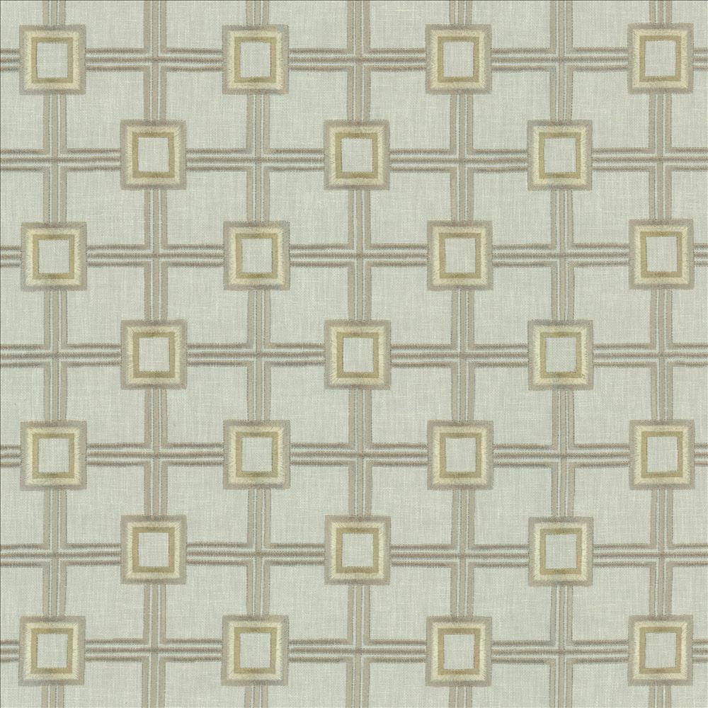 Amulet Limestone by Kasmir Fabric 5156 52% Cotton 48% Polyester INDIA 30,000 Wyzenbeek Double Rubs Horizontal: 5 1/8 inches and Vertical: 4 4/8 inches 54 - Fabric Carolina -