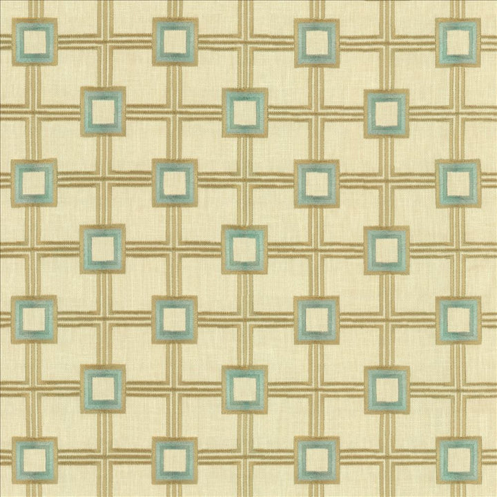 Amulet Porcelain by Kasmir Fabric 5156 52% Cotton
48% Polyester
 INDIA </p><p>Repeat: Horizontal: 5 1/8 inches and Vertical: 4 4/8 inches 54 - Fabric Carolina -