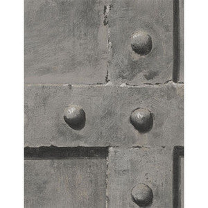 Isambard Steel by Kravet Couture Wallcovering
