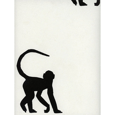 Cheeky Monkey Ebony by Kravet Couture Wallcovering