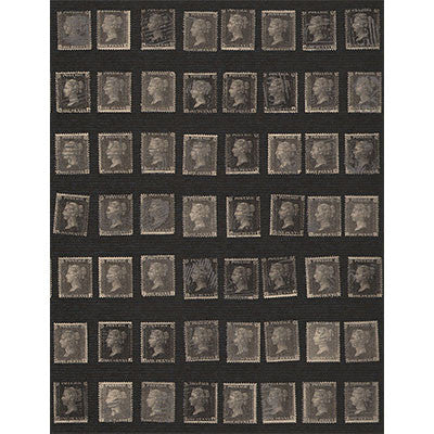 Penny Post Charcoal by Kravet Couture Wallcovering