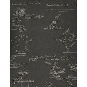 Pythagoras Charcoal by Kravet Couture Wallcovering