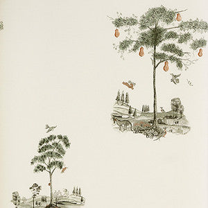 Pear Tree Graphite by Kravet Couture Wallcovering