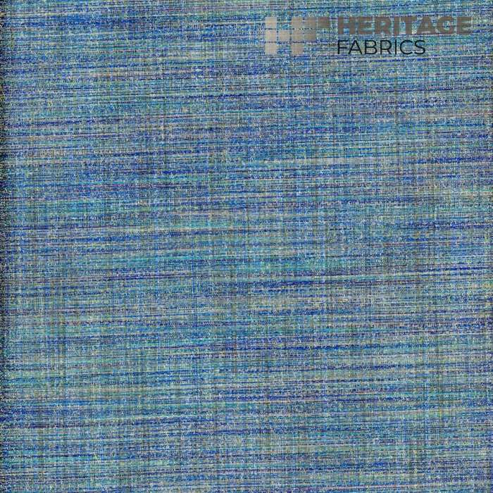 Analise Blue Lagoon by Heritage Fabric - 100% Polyester USA or Imported Horizontal: and Vertical: 54" - Fabric Carolina -