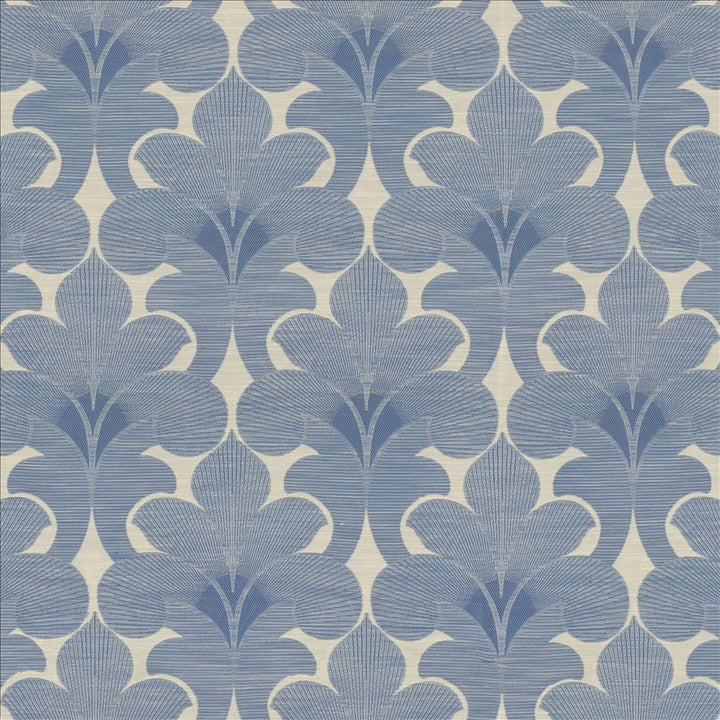 Anastasia Cobalt by Kasmir Fabric 8005 79% Rayon
21% Polyester
 USA 50,000 Wyzenbeek Double Rubs Horizontal: 14 3/8 inches and Vertical: 21 inches 54 - Fabric Carolina -